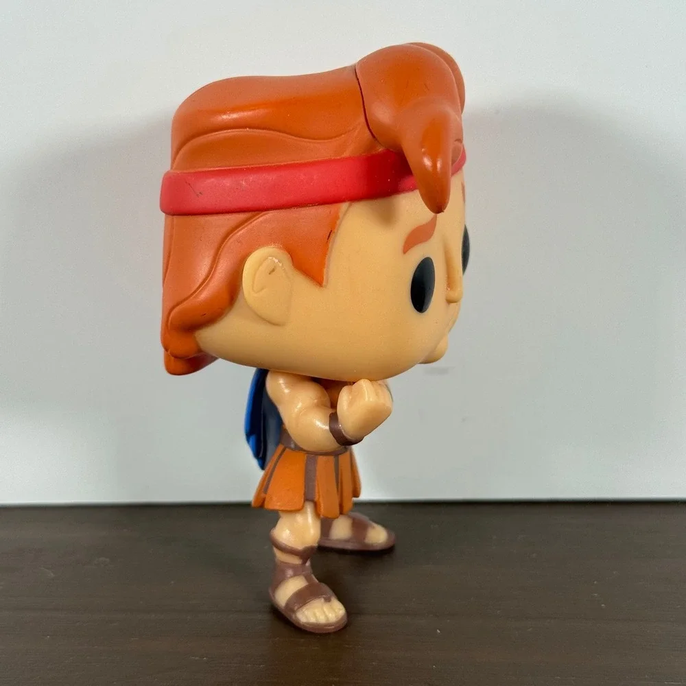 Funko POP Disney Hercules 378 Vinyl Figure OOB Loose Heroic Pose Blue Cape
